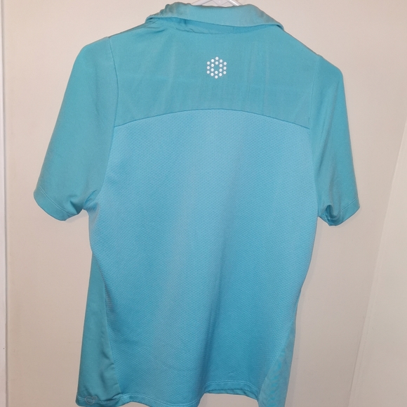 PUMA Blue Polo Sport Shirt LIKE NEW Large - Picture 6 of 11